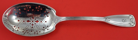 Ice Spoon pierced, square shoulders 9 1/8