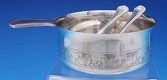 Child's Bowl Porringer 3-pc  w/ baby spoon and fork  porringer  1 3/4