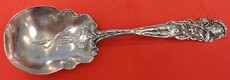 Berry Spoon w/ Iris  9 1/4