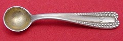 Salt Spoon GW individual w/ beaded edge #526 2 1/4