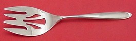 Cold Meat Fork pierced  8 1/4