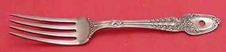 Regular Fork rare Tiffany copper sample  one of a kind - Broom Corn by Tiffany - Sterling
