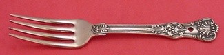 Regular Fork rare Tiffany copper sample  one of a kind - English King by Tiffany - Sterling