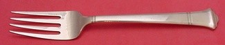 Cold Meat Fork rare Tiffany copper sample  one of a kind  8 3/4