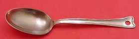 Teaspoon lap over in back  square  rare Tiffany copper sample  one of a kind - Lap Over Edge Plain by Tiffany - Sterling