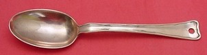 Serving Spoon lap over in front  rare Tiffany copper sample  one of a kind 8 7/8