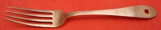 Dinner Fork rare Tiffany copper sample  one of a kind  8