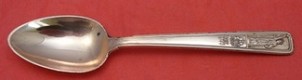 Teaspoon rectangular  top Statue of Liberty  rare Tiffany copper sample  one of a kind - New York City by Tiffany - Sterling
