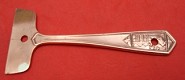 Baby Food Pusher not bent rare Tiffany copper sample one of a kind - Nursery Rhyme by Tiffany - Sterling