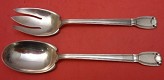 Salad Serving Set rare Tiffany copper sample  one of a kind  10 1/4