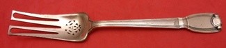 Cold Meat Fork splayed  tines not cut  rare Tiffany copper sample  one of a kind  8 3/4