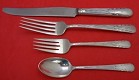 Dinner 4-pc Setting availability based on stock listed below - Orchid by International - Sterling