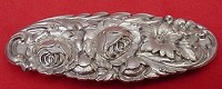 Pin / Brooch - Repousse by Kirk - Sterling