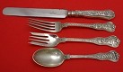 Regular 4-pc Setting availability based on stock listed below - Olympian by Tiffany - Sterling - With Monogram