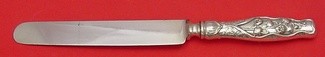 Dinner Knife blunt  silverplate  9 1/2