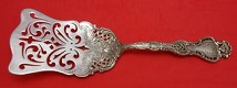 Asparagus Server brite-cut  pierced  9 7/8