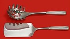 Italian Set Made to Order Two Piece Italian Set which includes:  Lasagna Server 11” & Pasta Server 11” - Saint Dunstan by Tiffany - Sterling