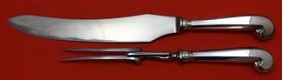 Roast Carving Set 2-pc  w/ beveled handles  knife  14