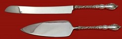 Wedding Cake Set **made to Order Two Piece Wedding Cake Set Which Includes: Wedding Cake Knife 11”, & Cake Server 9”   - Du Barry by International - Sterling