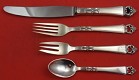 Dinner 4-pc Setting availability based on stock listed below - Danish Crown by Frigast - Sterling