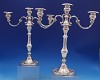 Candelabra #750  Duchess  pair  3 light  weighted  13