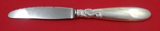Dessert Knife serrated  pitted blade  7 3/8