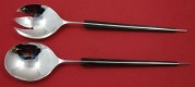 Salad Serving Set by Celsa  w/ black nylon  10 1/2