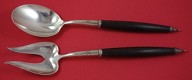 Chafing Set 2-pc #1125 w/ ebony wood handles 10 3/4