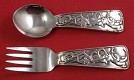 Baby Set ABC w/ teddy bears  very substantial  heavy  well made  4 1/4