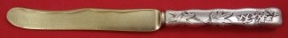 Dessert Knife GW  HH  AS  w/ leaves  7 1/4