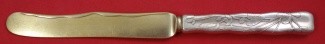Dessert Knife GW  HH  AS  w/ clover blossom  7 1/4