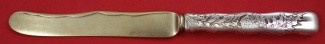 Dessert Knife GW  HH  AS  w/ thistle & leaves  7 1/4