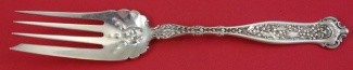 Cold Meat Fork w/ design  7 3/4
