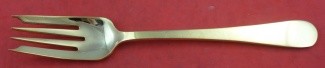 Salad Fork vermeil  6 1/2