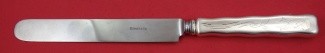 Dinner Knife w/ engraved fish design on handle  10 1/4