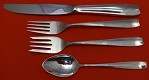 Regular 4-pc Setting availability based on stock listed below - Cordis by Tiffany - Sterling