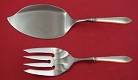 Fish Serving Set / Salmon  **made to order  fork fluted 9 1/4