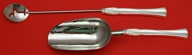 Bar Set **made to order 2-pc Bar Set Which Includes: Martini Spoon 12” & Ice Scoop 9” HH WS   - Queen Christina aka Wings by Frigast - Sterling