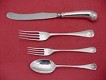 Dinner 4-pc Setting availability based on stock listed below - Williamsburg Shell by Stieff - Sterling
