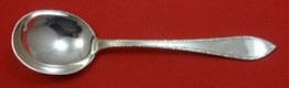 Gumbo Soup Spoon large bowl  handle turns up  7 7/8