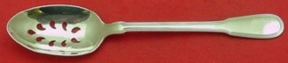 Pierced Serving Spoon ** made to order  9-hole  8 1/2