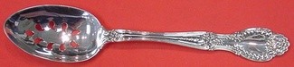 Pierced Serving Spoon **made to order  9-hole 8 1/2