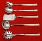 Hostess Set Made to Order Five Piece Hostess Set Which Includes: Two Piece Salad Serving Set 11”, Lasagna Server 10”, Soup Ladle 11 ½” & Pasta Server 10 ¾” - Windham by Tiffany - Sterling