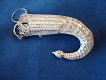 Sterling Filigree Cornucopia Posy Pin j1236