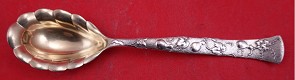 Sugar Spoon GW  scalloped  w/ gourd motif  6