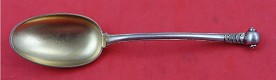 Coffee Spoon GW w/ scroll handle 4 3/8