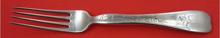 Regular Fork w/ bird on branch 7