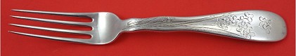 Dinner Fork w/ 3 leaf clover 8
