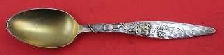 Teaspoon GW applied silver gourds and gold grape leaves #466 6