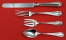 Dinner 4-pc Setting availability based on stock listed below w/ 1910 on back - Commonwealth Engraved by Watson - Sterling - With Monogram